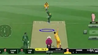 Salman Agha Hit 3 sixes against Pat Cummins| Pak vs Aus | Gameplay