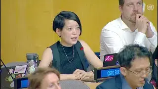p5.js Lead Qianqian Ye at United Nations OSPOs for Good Symposium 2024