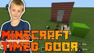 How to make a timed door in Minecraft