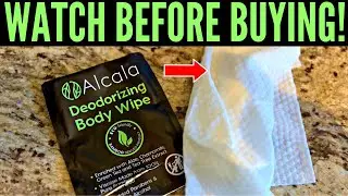 Alcala Deodorizing Body Wipes (Full Review & Demo)