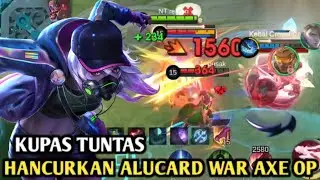 KERAS TIPS AND TRICK LAWAN ALUCARD WAR AXE BUILD OVER POWER ‼️ MOBILE LEGENDS