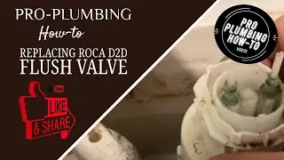 Ремонт/замена сливного клапана Roca D2D в бачке унитаза