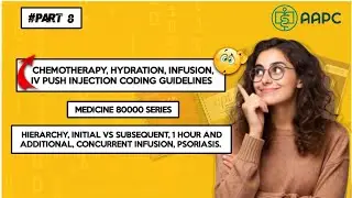 Part 8 || Hydration and Infusion Guidlines || Medicine 90000 Series || Medical Coding with MD ||