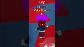 Tower of Hell but If I Fall I VOICE REVEAL! 🔊👧