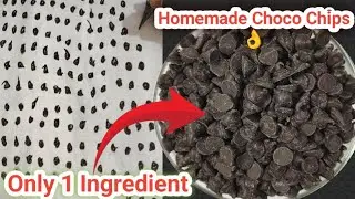 How To Make Choco Chips At Home | चॉको चिप्स| Homemade Choco Chips 