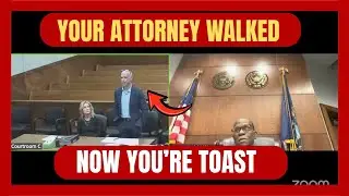 Tenant's Attorney ABANDONS Them Mid-Case - Judge Goes OFF