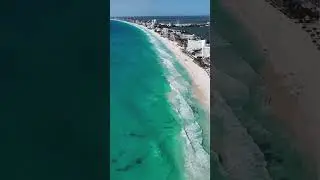 Drone Footage of Hotel Zone Cancun #cancun