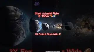 BREAKING NEWS:🚀 ☄️ Giant Asteroid Flyby on Sept 18 | NASA & ESA Track 2025 FA22 | Space News 2025