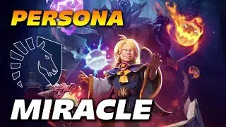 Miracle INVOKER PERSONA - Dota 2 Pro Gameplay