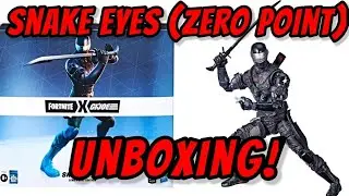 Snake Eyes (Zero Point Edition) | Fortnite X G.I.Joe | Unboxing & Review