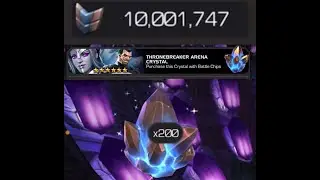ROUND 2!! 10 Million BC=200 TB Arena Crystals&hellip; What will I get this time??
