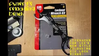 Pwnery's Reloading Bench - Lifehack for Lee's new die Lock Rings!