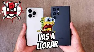 iPhone 14 Pro Max vs Galaxy S22 Ultra | La Batalla