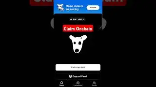 Dogs Claim Onchain ✅ | Dogs Connect Wallet | Dogs Token Table Wallet | Dogs Airdrop Claim Onchain