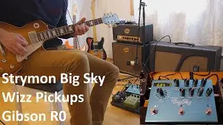 Strymon BigSky, Wizz Pickups and Gibson R0 - Ambient Guitar (Stereo)