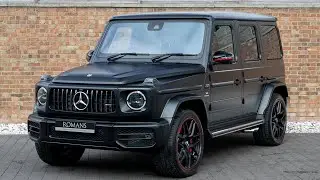 New 2018 Mercedes AMG G63 Edition 1 - Night Black Magno - Walkaround, Interior & Loud Revs