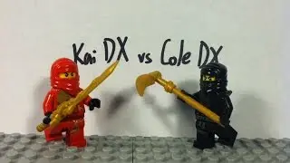 Lego Ninjago: Kai DX vs Cole DX