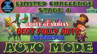 Grove Guardian Limited Challenge Stage 4 | Grove Danger Stage 4 (2 Best Fully Auto Teams) Part 1