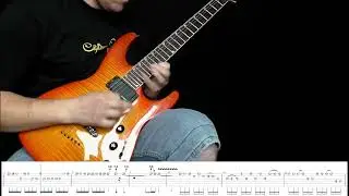 Lost Society - Awake Solo Cover (+tab/backing track)