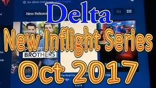 Delta&rsquo;s Inflight Series selection for October 2017 (New Releases)
