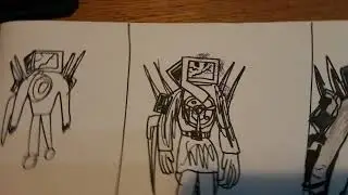 DRAWING SKIBIDI TOILET TITAN TV MAN EASY NORMAL HARD @DaFuqBoom