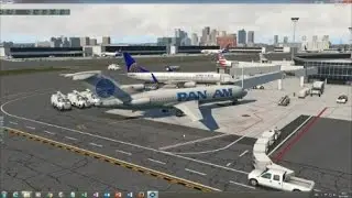 FlyJSim 727 - Initial look and start-up in X-Plane 11