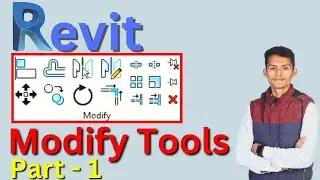 modify tools in Revit || Revit tutorials in Nepali