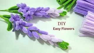 DIY Tutorial Flowers ! Pipe Cleaner Easy to Make Flowers for Everyone by Handmade