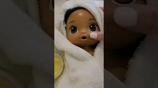 Baby Alive Christmas Themed Bath Routine #aesthetic #babyalive
