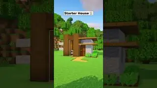 Minecraft Modern Starter House 🏠