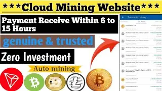 Free Cloud Mining Website|Instant Withdrawal/zero investment|Auto Mining site|Minex