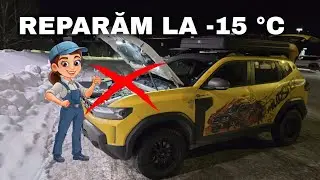 Ep.30 🆘️ Probleme cu Dusterul MCS prin frigul din Suedia🆘️ Noaptea &icirc;n mașină la -27 grade🥶