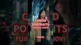 Capturing candid portraits in Tokyo with the X100VI #streetphotography #x100vi #fujifilm