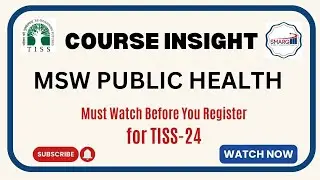 MSW Public Health TISS Course Details