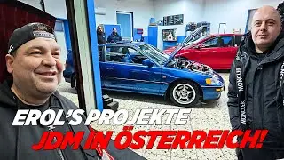 In der Österreichischen JDM Honda Vtec Abteilung angekommen! - Werkstattrundgang bei Erol