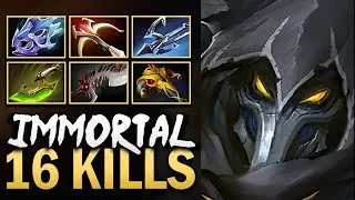 Sven Gameplay with 16 Kills and Moon Shard - Dota 7.40