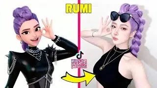 ¡Adivina Quién Baila LAS GUERRERAS K-POP en versión TikTok #19 🎶LAS GUERRERAS K-POP😍Rumi🔥Saja Boys