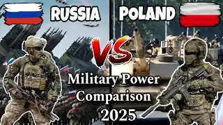 Russia vs Poland Military Power Comparison 2025 | Poland vs Russia Military Power Comparison 2025