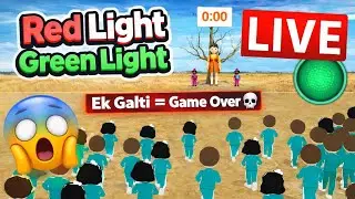 siren hard🔥Squid Game 3D Red🔴 Light Green🟢 Light Live with Winner Red Light live#gaming#steam
