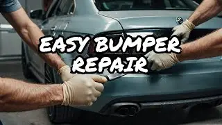 DIY Plastic Bumper Repair That Actually Works #bumperrepair