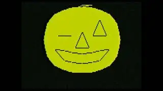 Halloween Graphics with Flying Witch Demo by Dave Ibach Steve Walters Bally Arcade Astrocade