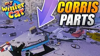 How to GET CORRIS RIVETT ALL PARTS & ASSEMBLE FULL CAR BUILD GUIDE - My Winter Car