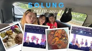 Solung celebration Delhi-2025/Arunachal students/Fish curry Recipe 