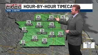 A few flurries possible tonight with a pleasant week ahead