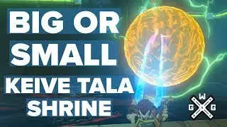 Big or Small - Keive Tala Shrine Walkthrough - Zelda: Breath of the Wild BotW