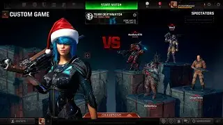 NYX vs B.J. Blazkowicz, Scalebearer, Visor, Clutch - NIGHTMARE AI - Quake Champions versus battles