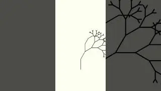 Draw Tree 🌲 Using Python Turtle 🐢Module | #shorts #trending #short