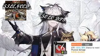 [Arknights] This Boss is so Trash Lappy S1LVL7 can even solo it | GO-9 PreAltKnights 7ops No 6-Stars