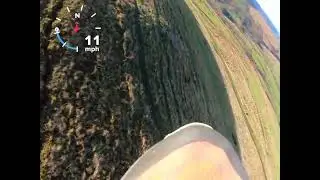 Flare moustache at fochriw with the FOOT CAM