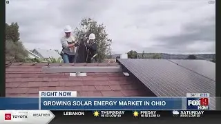 Growing solar energy market in Ohio